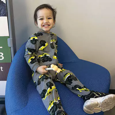 Flagstaff Patient Hanging Out in Lobby