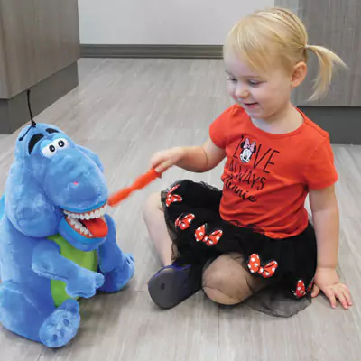 Flagstaff Patient Learning About Dental Health